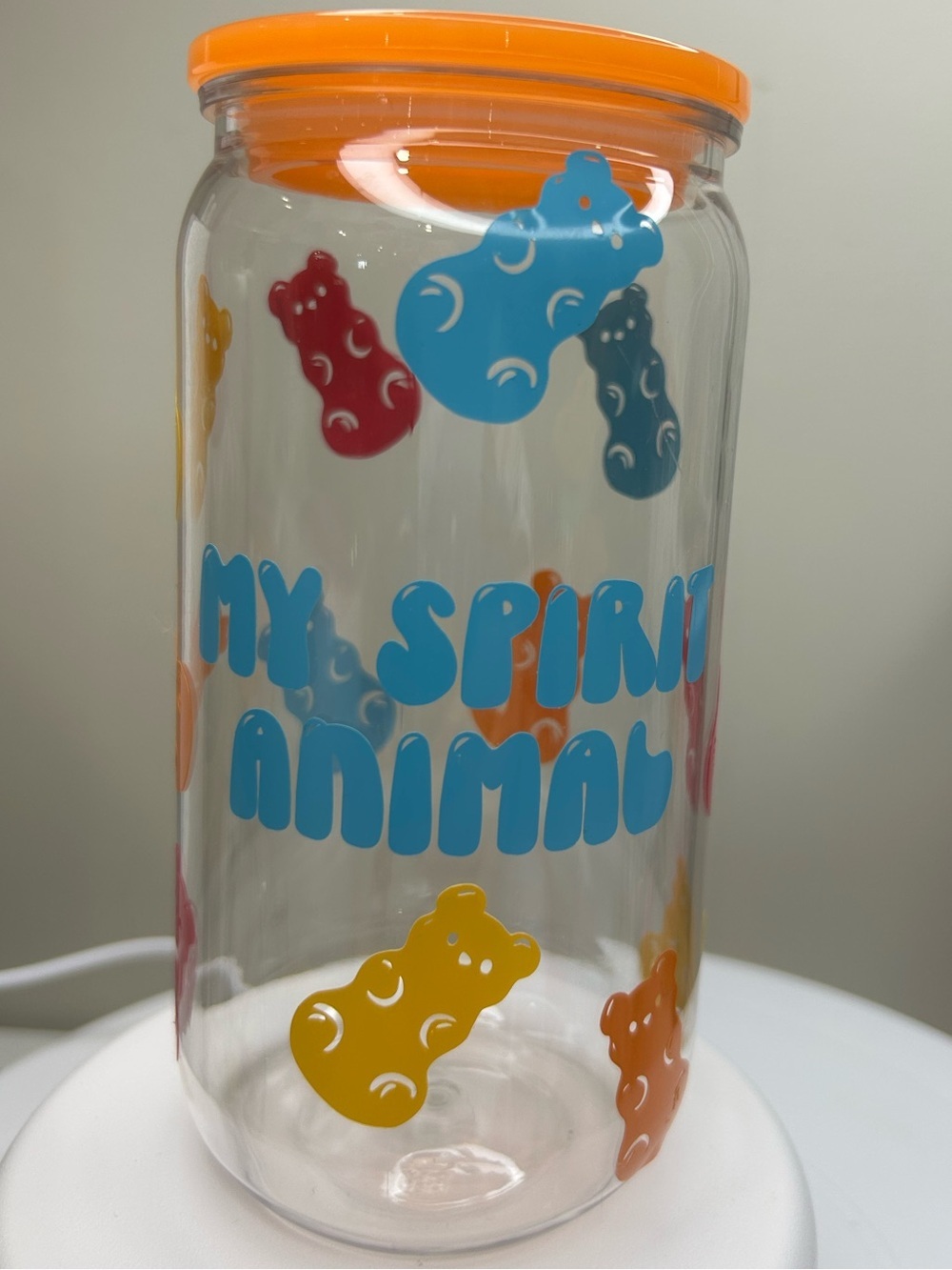 Colorful Gummy Bear Tumbler